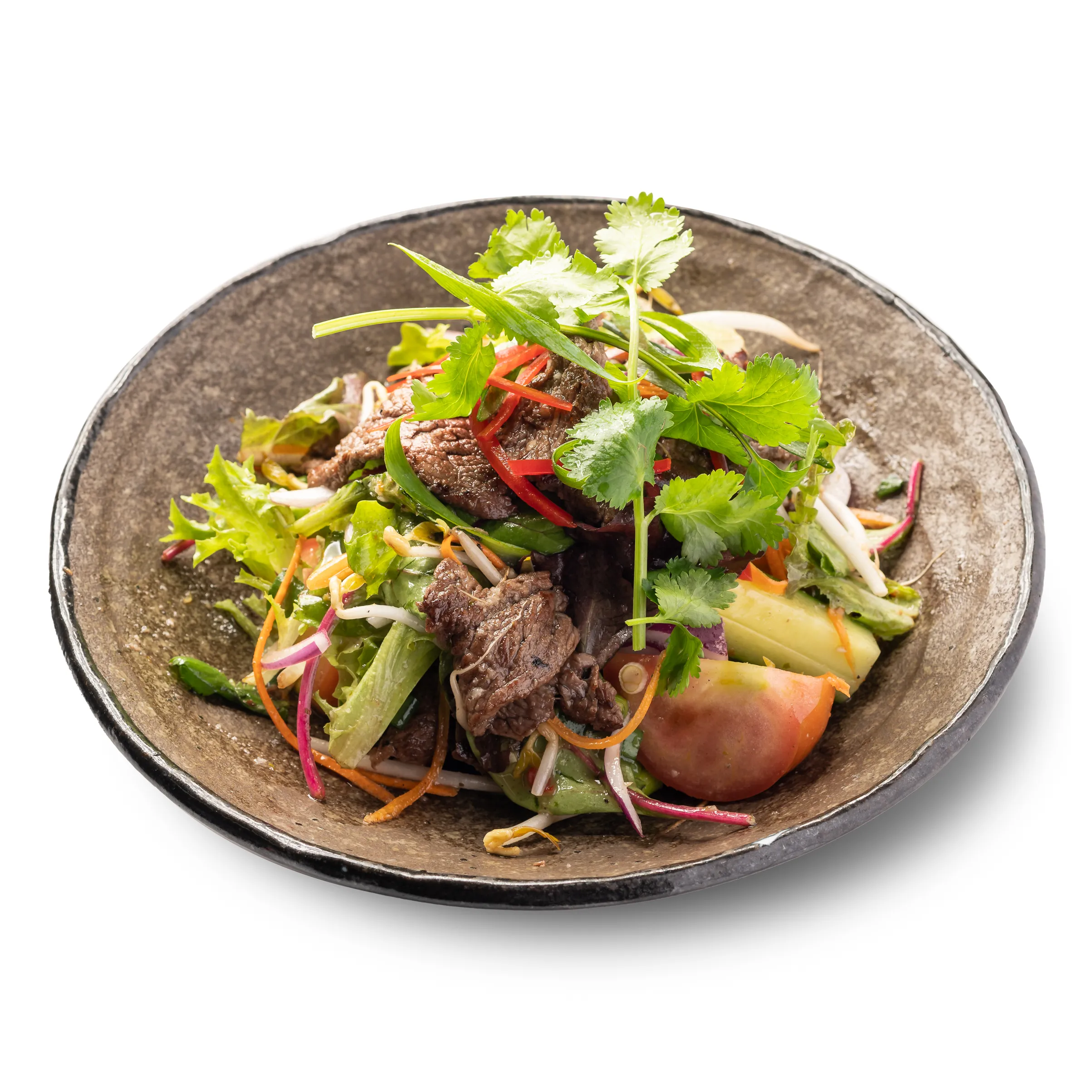 Panna Thai Menu Item Thai beef salad with num jim dressing